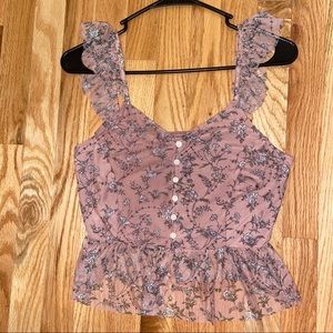 NEW! American Rag Floral Tank